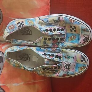 Vans Colorful Graphic Print Shoes